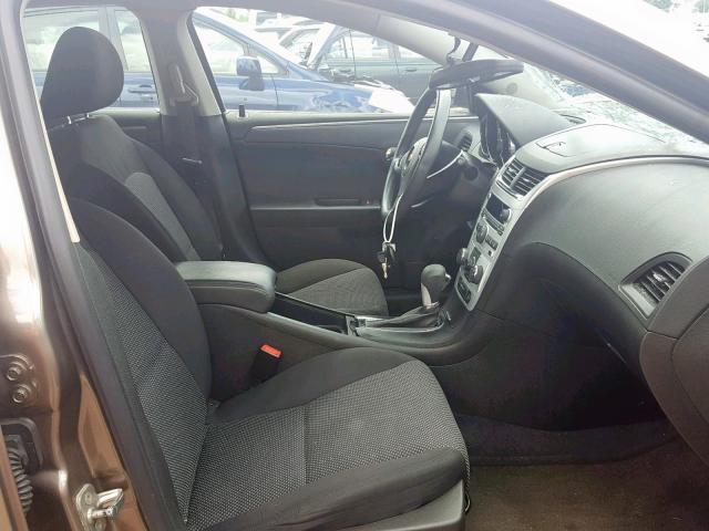 1G1ZC5E0XCF351089 - 2012 CHEVROLET MALIBU 1LT 金色 照片 5