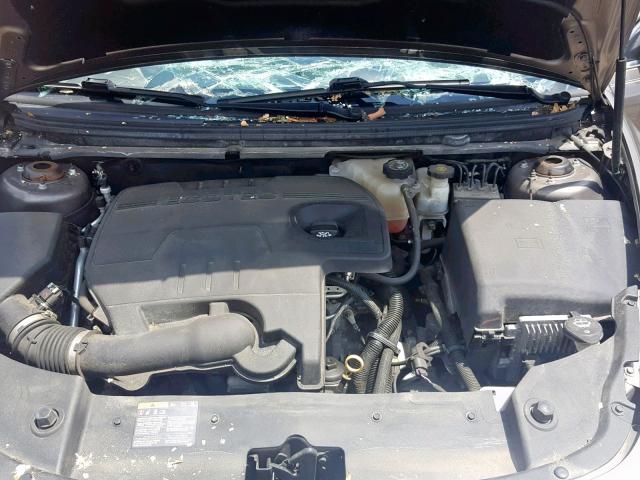 1G1ZC5E0XCF351089 - 2012 CHEVROLET MALIBU 1LT 金色 照片 7