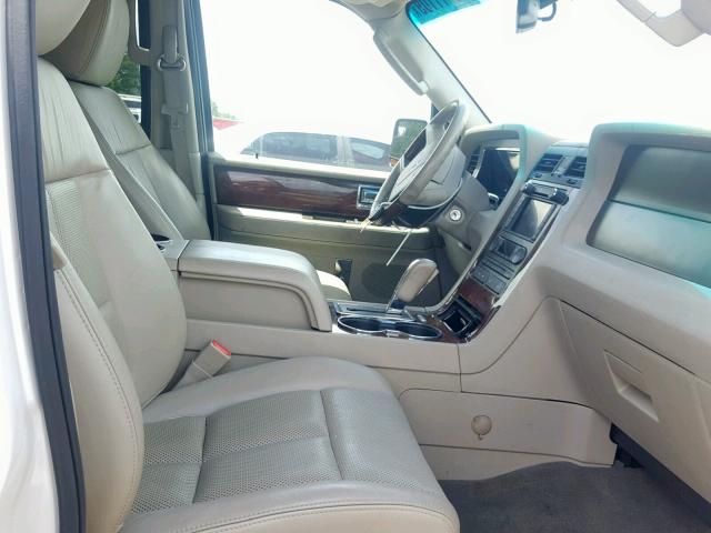 5LMJJ2H57DEL01945 - 2013 LINCOLN NAVIGATOR 白色 照片 5