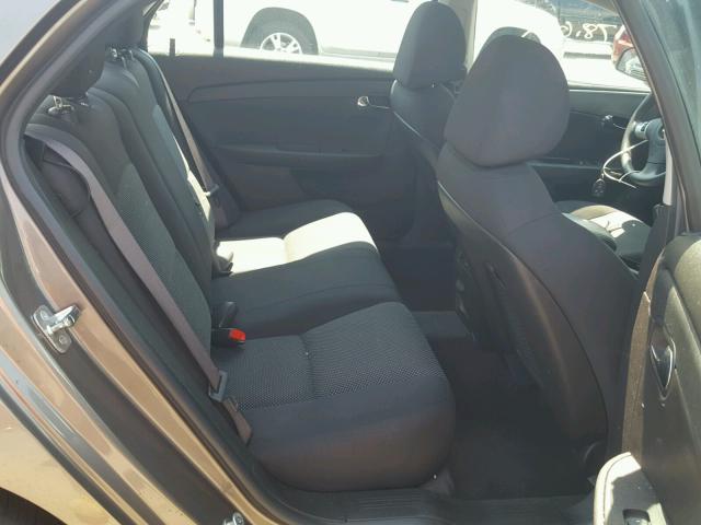 1G1ZC5E06CF210083 - 2012 CHEVROLET MALIBU 1LT 金色 照片 6