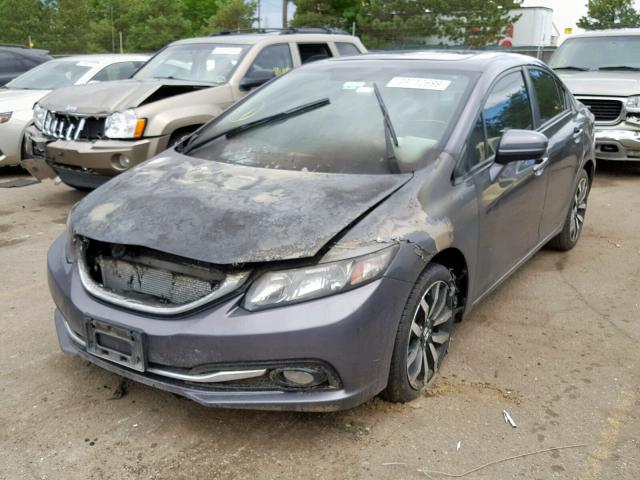 2HGFB2F97FH548301 - 2015 HONDA CIVIC EXL Boz foto 2