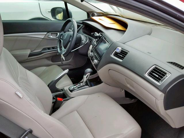 2HGFB2F97FH548301 - 2015 HONDA CIVIC EXL Boz foto 5