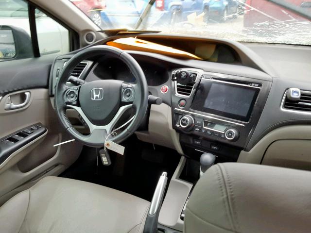 2HGFB2F97FH548301 - 2015 HONDA CIVIC EXL Boz foto 9