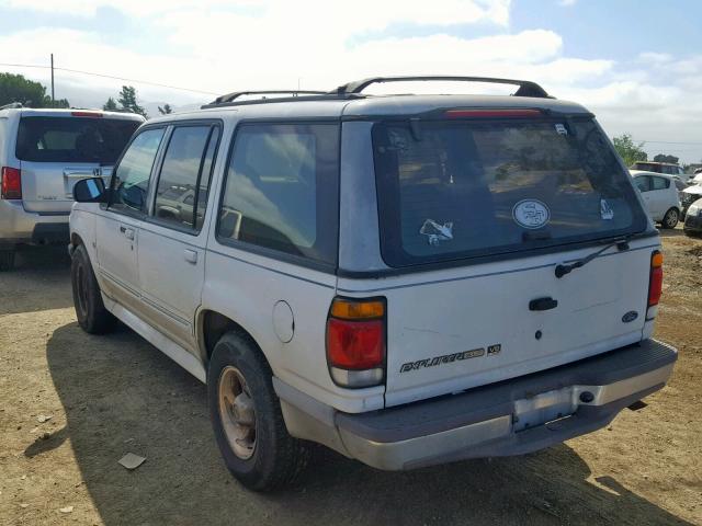 1FMDU35P0TZB80573 - 1996 FORD EXPLORER WHITE photo 3