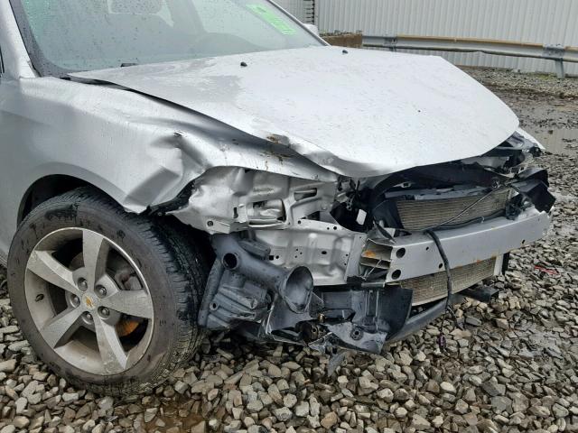 1G1ZC5E14BF392504 - 2011 CHEVROLET MALIBU 1LT SILVER photo 9