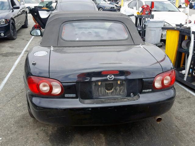 JM1NB353910217407 - 2001 MAZDA MX-5 MIATA BLACK photo 6