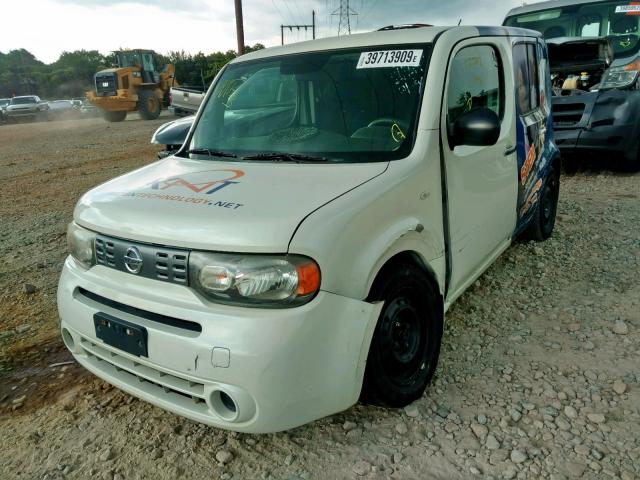 JN8AZ28R79T111170 - 2009 NISSAN CUBE BASE WHITE photo 2