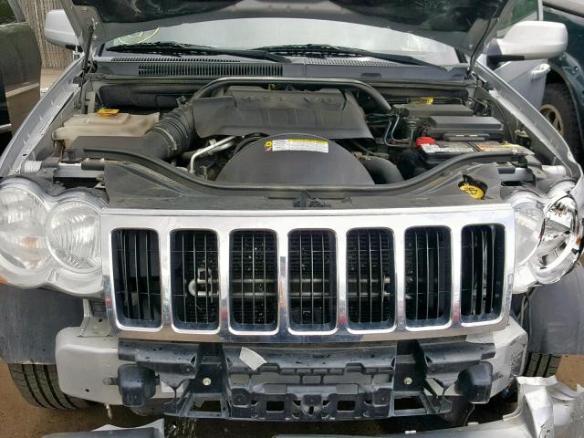 1J8HR58P29C506926 - 2009 JEEP GRAND CHER SILVER photo 7