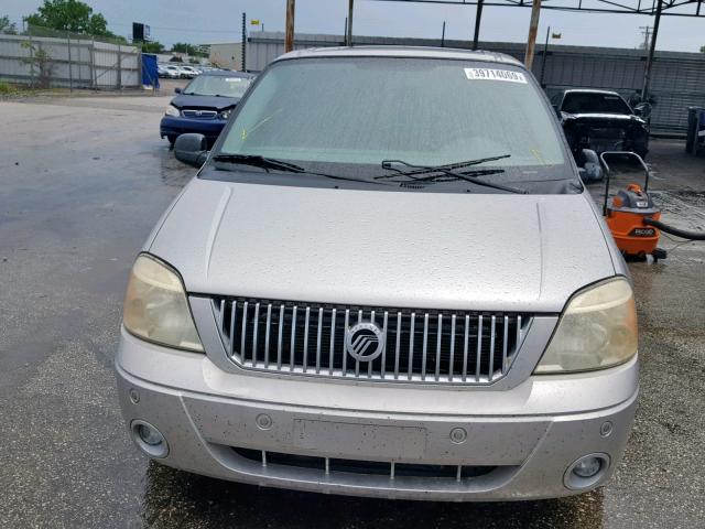 2MRZA20254BJ12795 - 2004 MERCURY MONTEREY SILVER photo 9