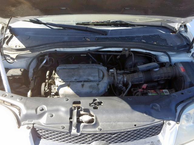 2HNYD18262H546510 - 2002 ACURA MDX WHITE photo 7