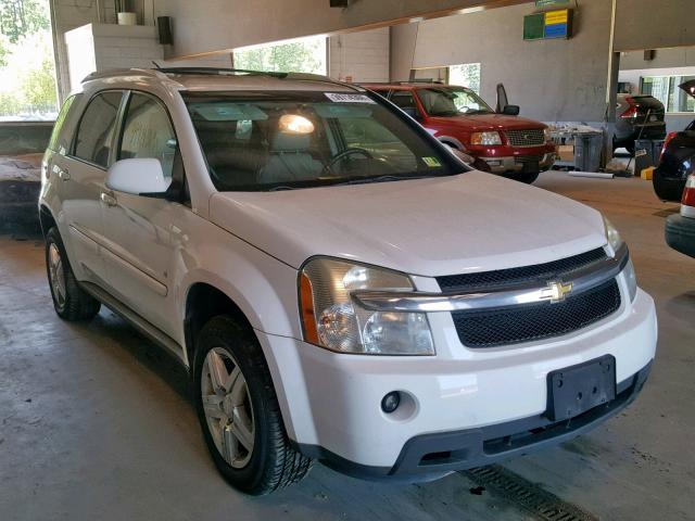 2CNDL63F896232602 - 2009 CHEVROLET EQUINOX LT WHITE photo 1