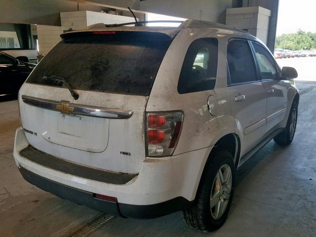 2CNDL63F896232602 - 2009 CHEVROLET EQUINOX LT WHITE photo 4