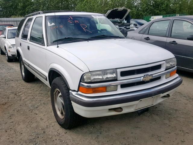 1GNDT13W7W2277487 - 1998 CHEVROLET BLAZER WHITE photo 1