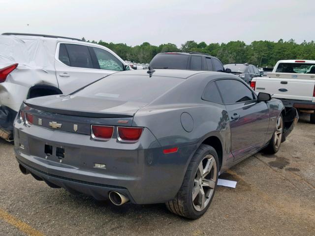 2G1FT1EW5A9175817 - 2010 CHEVROLET CAMARO SS GRAY photo 4