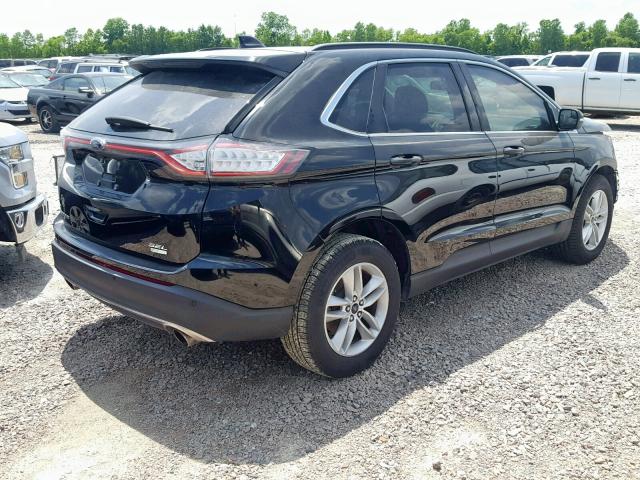 2FMPK3J94JBC00401 - 2018 FORD EDGE SEL BLACK photo 4