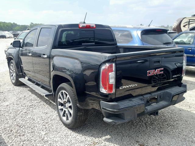 1GTP6EE14J1165928 - 2018 GMC CANYON DEN BLACK photo 3