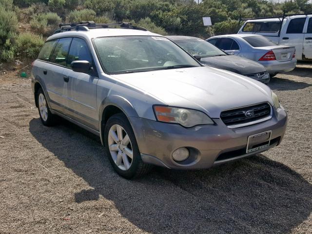 4S4BP61C066348088 - 2006 SUBARU LEGACY OUT SILVER photo 1