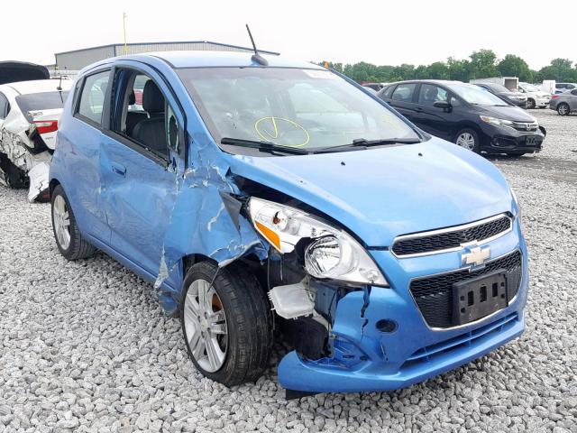 KL8CA6S97DC547546 - 2013 CHEVROLET SPARK LS BLUE photo 1