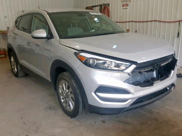 KM8J23A45JU618115 - 2018 HYUNDAI TUCSON SE SILVER photo 1