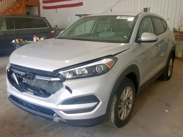 KM8J23A45JU618115 - 2018 HYUNDAI TUCSON SE SILVER photo 2