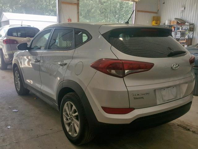 KM8J23A45JU618115 - 2018 HYUNDAI TUCSON SE SILVER photo 3