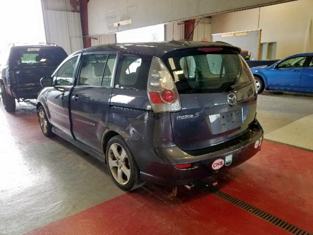 JM1CR293760125730 - 2006 MAZDA 5 GRAY photo 3