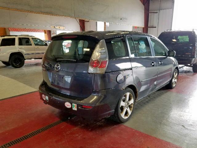 JM1CR293760125730 - 2006 MAZDA 5 GRAY photo 4