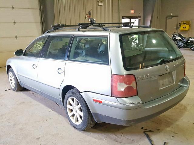 WVWVD63B24E272746 - 2004 VOLKSWAGEN PASSAT GLS SILVER photo 3