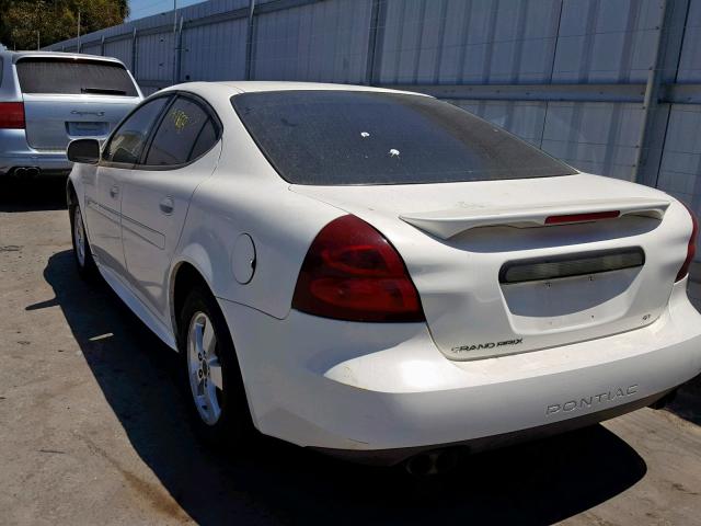 2G2WS522051177549 - 2005 PONTIAC GRAND PRIX WHITE photo 3