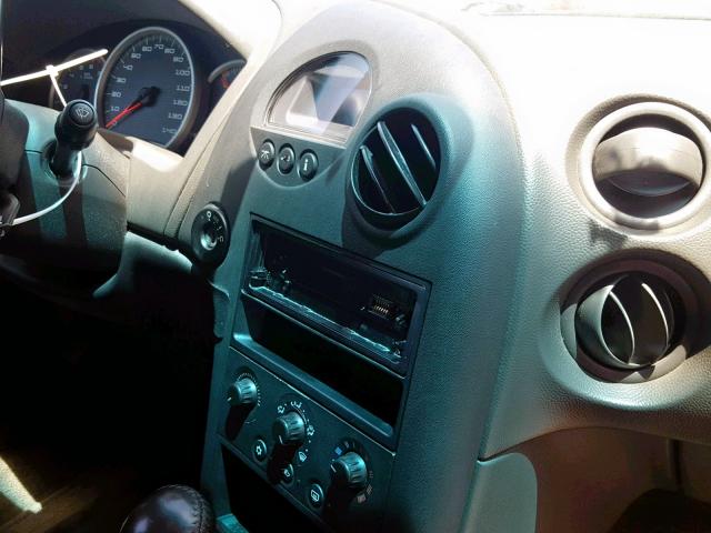 2G2WS522051177549 - 2005 PONTIAC GRAND PRIX WHITE photo 9