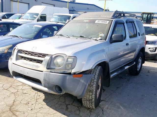 5N1ED28Y54C651771 - 2004 NISSAN XTERRA XE SILVER photo 2