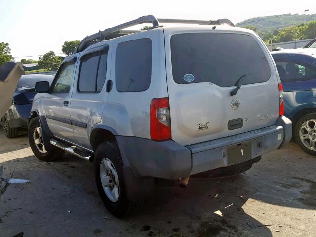 5N1ED28Y54C651771 - 2004 NISSAN XTERRA XE SILVER photo 3