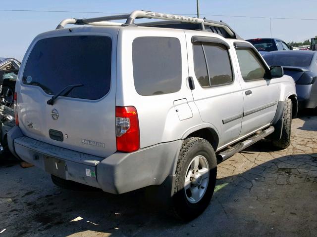 5N1ED28Y54C651771 - 2004 NISSAN XTERRA XE SILVER photo 4