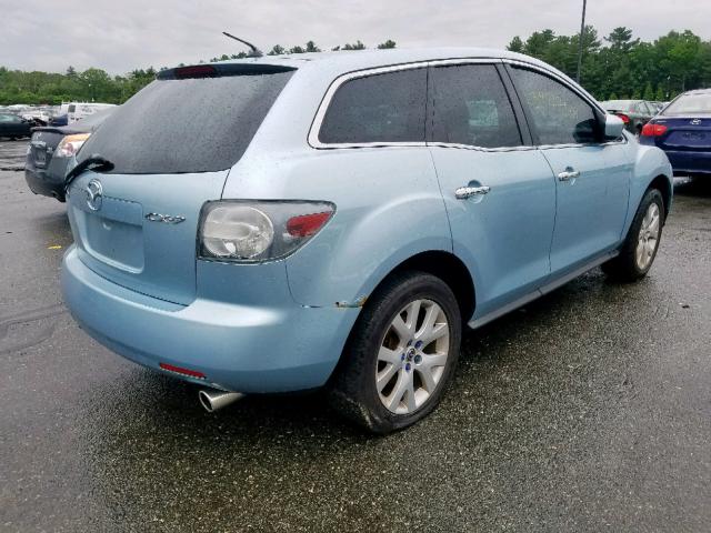 JM3ER29L570125761 - 2007 MAZDA CX-7 TEAL photo 4