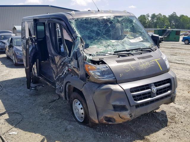 3C6TRVAG6JE142073 - 2018 RAM PROMASTER 黑色 照片 1