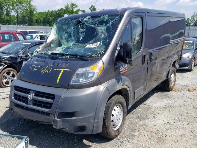 3C6TRVAG6JE142073 - 2018 RAM PROMASTER 黑色 照片 2