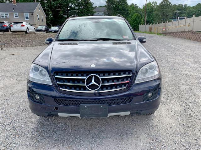 4JGBB86E37A200102 - 2007 MERCEDES-BENZ ML 350 BLUE photo 3