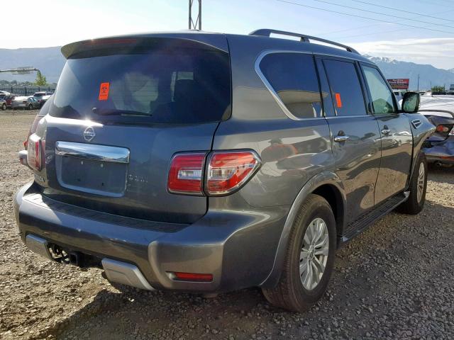 JN8AY2NC8H9506814 - 2017 NISSAN ARMADA SV CHARCOAL photo 4