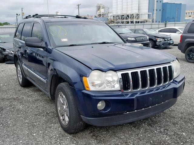 1J4HS58N65C590974 - 2005 JEEP GRAND CHER BLUE photo 1