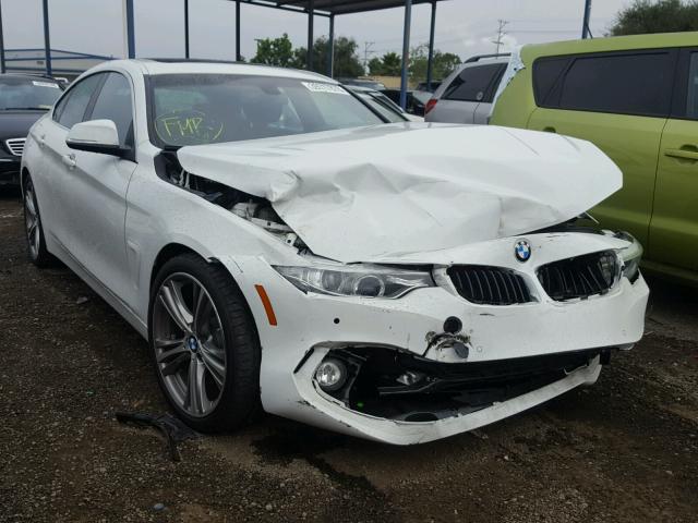 WBA4F7C5XHG787331 - 2017 BMW 430I GRAN WHITE photo 1