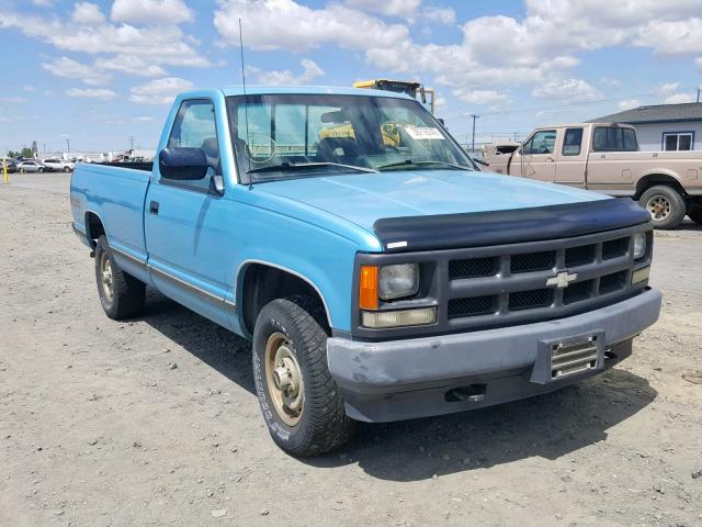 1GCEK14Z8PE153351 - 1993 CHEVROLET 1500 BLUE photo 1