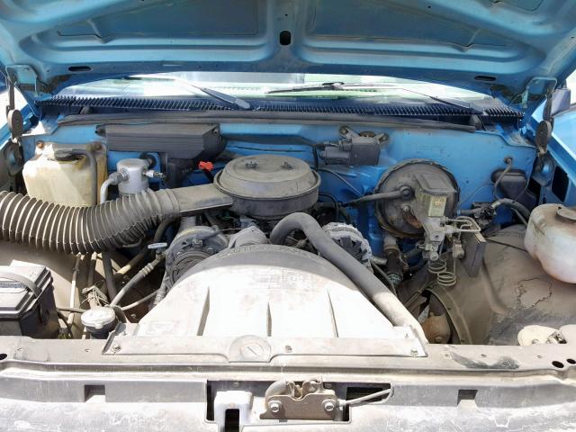 1GCEK14Z8PE153351 - 1993 CHEVROLET 1500 BLUE photo 7