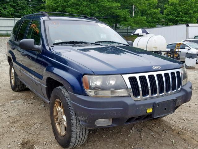 1J4GW48S53C526602 - 2003 JEEP GRAND CHER BLUE photo 1