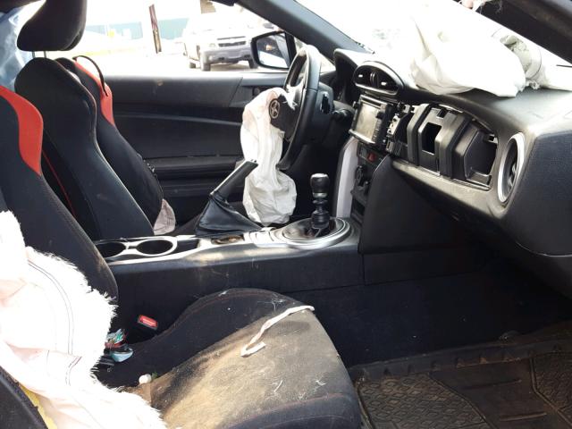 JF1ZNAA16D1731351 - 2013 TOYOTA SCION FR-S BLACK photo 5