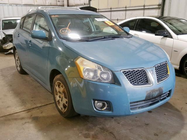 5Y2SM670X9Z412005 - 2009 PONTIAC VIBE TEAL photo 1