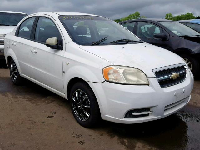 KL1TD56627B077095 - 2007 CHEVROLET AVEO BASE Ağ foto 1