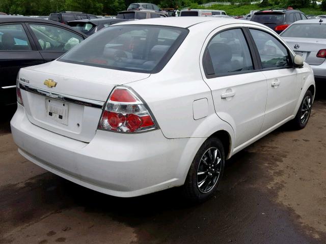 KL1TD56627B077095 - 2007 CHEVROLET AVEO BASE Ağ foto 4