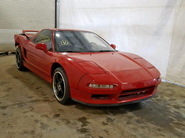JH4NA1187ST000381 - 1995 ACURA NSX T RED photo 1