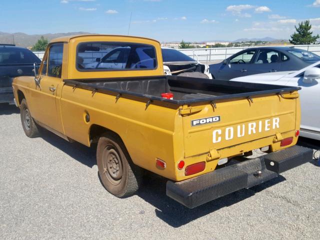 SGTANK35989 - 1973 FORD COURIER ORANGE photo 3