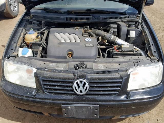 3VWSB69M32M158003 - 2002 VOLKSWAGEN JETTA GLS BLACK photo 7